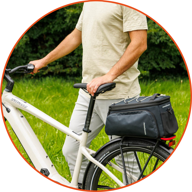 Sakwa rowerowa na tylny bagażnik New Looxs Sports 31L Racktime 2.0